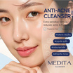 MEDITA มอยส์เจล Anti Acne & Whitening Claming Moisture Gel 10มล.+ เจลล้างหน้า Cleansing 10มล.