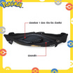 HQ LUGGAGE POKEMON กระเป๋าคาดเอว สำหรับใส่ออกกำลังกาย รุ่น PKMC171