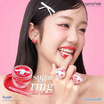 Woonae ลิปทินท์บาล์ม Sugar Ring Tint Balm 1 กรัม #01 Cherry Pop (แพ็ก 4 ชิ้น)