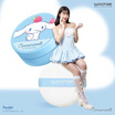 Woonae แป้งฝุ่นเนื้อละเอียด Cloudy Loose Powder 5 กรัม #01 Cookie Butter