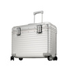 BAGGAGE LUGGAGE กระเป๋าเดินทาง รุ่น PILOT ALUMINIUM สี SILVER