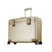 BAGGAGE LUGGAGE กระเป๋าเดินทาง รุ่น PILOT ALUMINIUM สี Gold