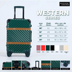 BAGGAGE LUGGAGE กระเป๋าเดินทาง รุ่น WESTERN สี RED