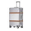 BAGGAGE LUGGAGE กระเป๋าเดินทาง รุ่น WESTERN สี SILVER