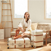 BAGGAGE LUGGAGE กระเป๋าเดินทาง รุ่น WESTERN สี SILVER