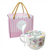 CL37881 ชุดถ้วยซุป 3 ชิ้น ลาย Kitty Sharing Heart