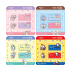 CODE:D เซ็ตไม้บรรทัด 5 ซม. Mini Ruler Sanrio คละลาย (แพ็ก 4 ชุด)