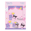 CODE:D กระดาษโน้ตกาว + คลิปหนีบกระดาษ Sanrio คละลาย (แพ็ก 4 ชุด)