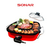 Sonar เซ็ต เตาปิ้งย่างพร้อมชาบู รุ่น SF-M51 และ หม้ออเนกประสงค์ JK-230 แถมฟรี ที่คืบ