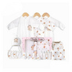 DODOLOVE ชุดเซตเด็กแรกเกิด 20 ชิ้น สีขาว ลายหมี