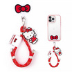 Sanrio สายคล้องโทรศัพท์แบบสั้น รุ่น Twizzler Hello Kitty