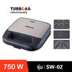 TURBORA เครื่องทำแซนวิช, วาฟเฟิล, โดนัท  รุ่น SW-02