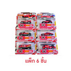 Onelink Toy โมเดลรถเหล็กดับเพลิง(แพ็ก 6 ชิ้น)