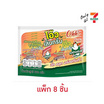 โอ้ว เส้นกรึบปรุงรสไก่สไปซี่ 112 กรัม (แพ็ก 8 ชิ้น)