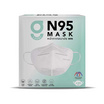 G LUCKY หน้ากากอนามัย N95 สีขาว บรรจุ 20 ชิ้น (แพ็กคู่)