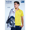 GRAND SPORT เสื้อคอปกแบบ ซีเกมส์ 2025 สีเหลือง รุ่น 012010