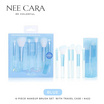 Nee Cara เซ็ตแปรงแต่งหน้า Makeup Bursh Set With Travel Case (6ชิ้น)