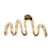 TITANIA Hair Clip กิ๊บหนีบ สีทอง Shine Wave