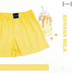 VARS กางเกงบ๊อกเซอร์ ผ้าคอตตอน 100% รุ่น Candy สี Banana Milk