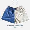 VARS กางเกงบ๊อกเซอร์ ผ้าคอตตอน 100% รุ่น Two-Tones สี บลูเบอรี่ชีสเค้ก