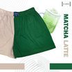 VARS กางเกงบ๊อกเซอร์ ผ้าคอตตอน 100% รุ่น Two-Tones สี มัทฉะลาเต้