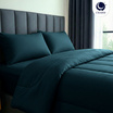 CHARM ชุดเครื่องนอน รุ่น Classic ผ้าซาติน สี Emerald Green