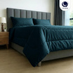 CHARM ชุดเครื่องนอน รุ่น Classic ผ้าซาติน สี Emerald Green
