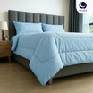 CHARM ชุดเครื่องนอน รุ่น Classic ผ้าซาติน สี Sky Blue