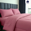 CHARM ชุดเครื่องนอน รุ่น Classic ผ้าซาติน สี Dusty Pink