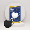 Fincare หน้ากากอนามัยKF94 4 Lpy แอดวานซ์-อัพเกรด สีดำ บรรจุ 5 ชิ้น/ซอง (แพ็ก 3 ซอง)