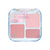 Meilinda พาเลทอายแชโดว์ Glitter On Shadow Palette 6.8 กรัม