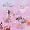 Meilinda พาเลทอายแชโดว์ Glitter On Shadow Palette 6.8 กรัม