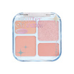 Meilinda พาเลทอายแชโดว์ Glitter On Shadow Palette 6.8 กรัม