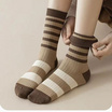 CC SOCK ถุงเท้าข้อยาวโทนน้ำตาล LBR (แพ็ก 5 คู่)