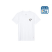 GQ EASY เสื้อสนูปปี้ ทรงผู้หญิง สีขาว ลายน้ำแข็งใส