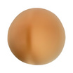 Bare Boobs แผ่นซิลิโคนแปะจุก แบบไร้กาว สีเนื้อ ทรงวงกลม (บรรจุ 1 คู่ต่อกล่อง)