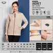 GRAND SPORT เสื้อแจ็คเก็ตตัดต่อบ่า 2025 สีเบจ รุ่น 030004