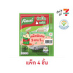 คนอร์คัพโจ๊กซอง รสไก่ 32 กรัม (แพ็ก 3แถม1) 4แพ็ก