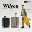 BAGGAGE LUGGAGE กระเป๋าเดินทาง รุ่น WILSON สี YELLOW