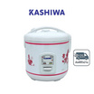 KASHIWA หม้อหุงข้าวอุ่นทิพย์ 1 ลิตร รุ่น RC-110 ขาว-แดง