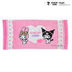 M2S Lifestyle ผ้าเช็ดตัว ลายลิขสิทธิ์ My Melody and Kuromi สีชมพู 27x54นิ้ว