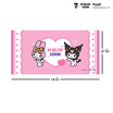 M2S Lifestyle ผ้าเช็ดตัว ลายลิขสิทธิ์ My Melody and Kuromi สีชมพู 27x54นิ้ว
