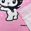 M2S Lifestyle ผ้าเช็ดตัว ลายลิขสิทธิ์ My Melody and Kuromi สีชมพู 27x54นิ้ว