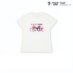 M2S Lifestyle เสื้อยืด ลายลิขสิทธิ์ My Melody and Kuromi สีขาว ลายหัวใจ 2