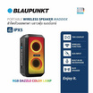 BLAUPUNKT ลำโพงบลูทูธพกพา MADDOX