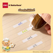 Deli เทปลบคำผิด 6 เมตร ลาย ButterBear NS161-B คละสี (แพ็ก 4 ชิ้น)