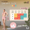 Wacoal Mood Smart Size ชุดชั้นในทรงสปอร์ต รุ่น MM1X93 สีไข่ไก่