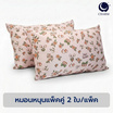Charm หมอนหนุนเเพ็คคู่ Sweet Meadow 17x27 นิ้ว
