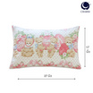 Charm หมอนหนุนเเพ็คคู่ Strawberry Teddy17x27 นิ้ว