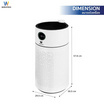 Worldtech เครื่องฟอกอากาศ 60-70 ตร.ม. รุ่น WT-P110